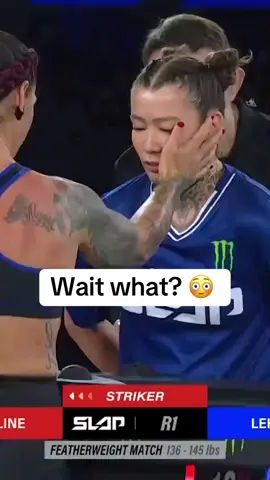 She changed race mid game? 🤔 #faceswap #deepfake #meme #asian #slap #powerslap 