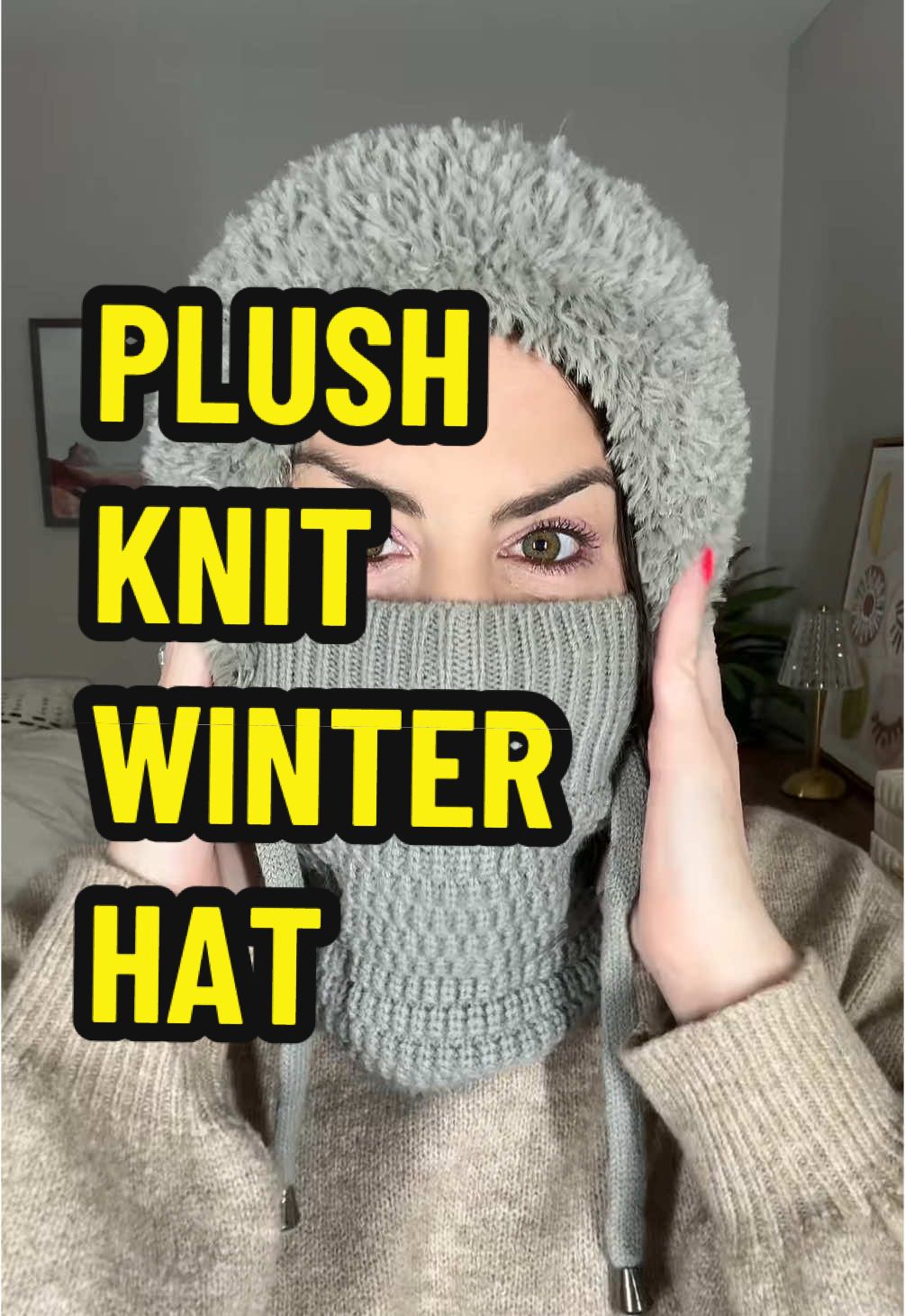 Replying to @Bean50 Bean50 Stay warm this winter with LEDAOU’s 3-in-1 Beanie Hat for women, featuring a knitted ski scarf, face mask, and Sherpa hood for ultimate comfort and style. Perfect for gifting or upgrading your cold-weather essentials. #ttslevelup #creatorboostcamp #mademyyear #newyearnewaura #giftguide #tiktokshopholidayhaul #treasurefinds #ttsdelightnow #ttstakeover #beanieseason #beanies #spotlightfinds #beanie #giftsforher #winteressentials #balaclava #warmandstylish #hatwithfacemask #winteraccessories #warmhat 