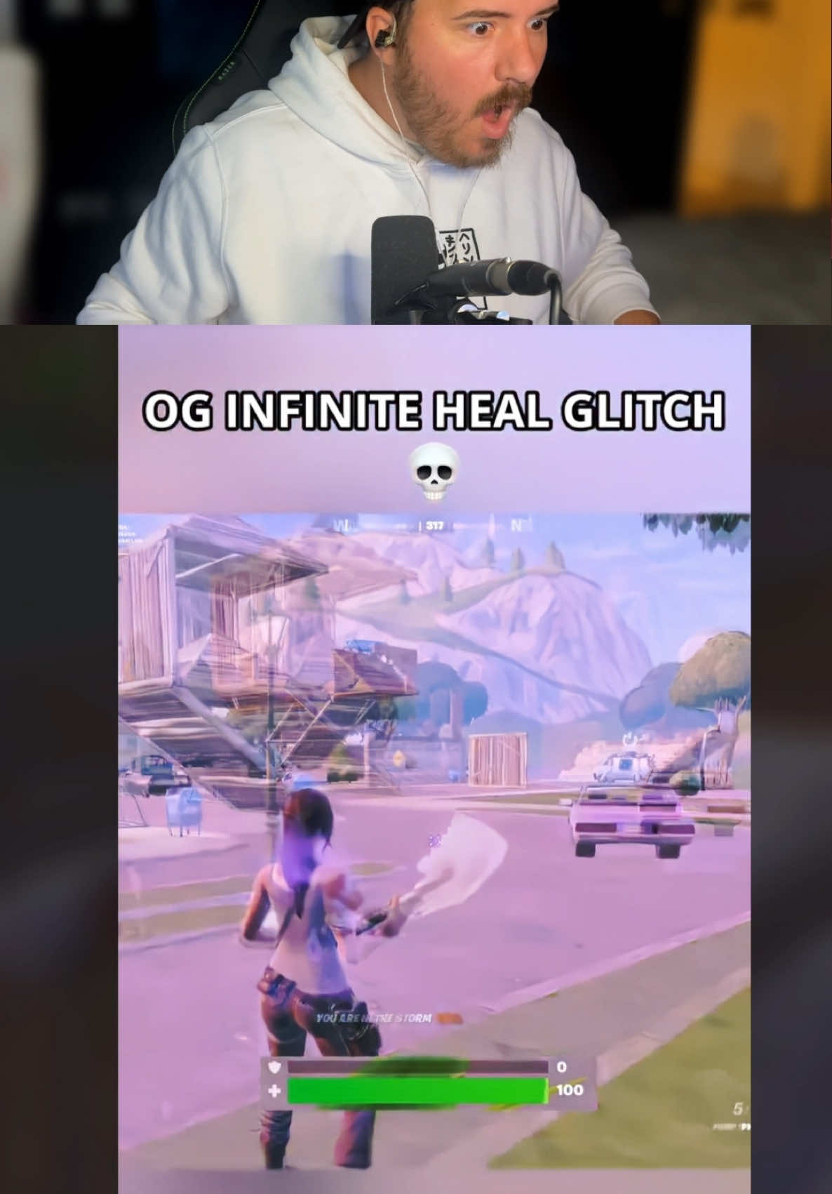 Infinitr Heal Glitch #fyp #fy #fortnite #fortniteclips #fortniteglitch #royaljkr #glitch 