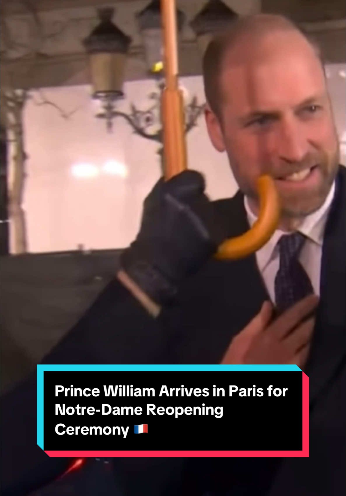 Prince William Arrives in Paris for Notre-Dame Reopening Ceremony 🇫🇷  The Prince of Wales is meeting with U.S. President-elect Donald Trump during a visit to France for the ceremonial reopening of Notre-Dame Cathedral. Prince William is joining other world leaders in Paris to celebrate the restoration of the iconic landmark, which was devastated by a fire five years ago. During his visit, the prince is holding meetings with President-elect Trump and U.S. First Lady Jill Biden, Kensington Palace confirms. Discussions are focusing on the importance of the US-UK “special relationship” in the context of global cooperation and mutual interests. #princewilliam #prince #trump #paris #royalfamily #president #notredame #france #fyp #princeofwales 