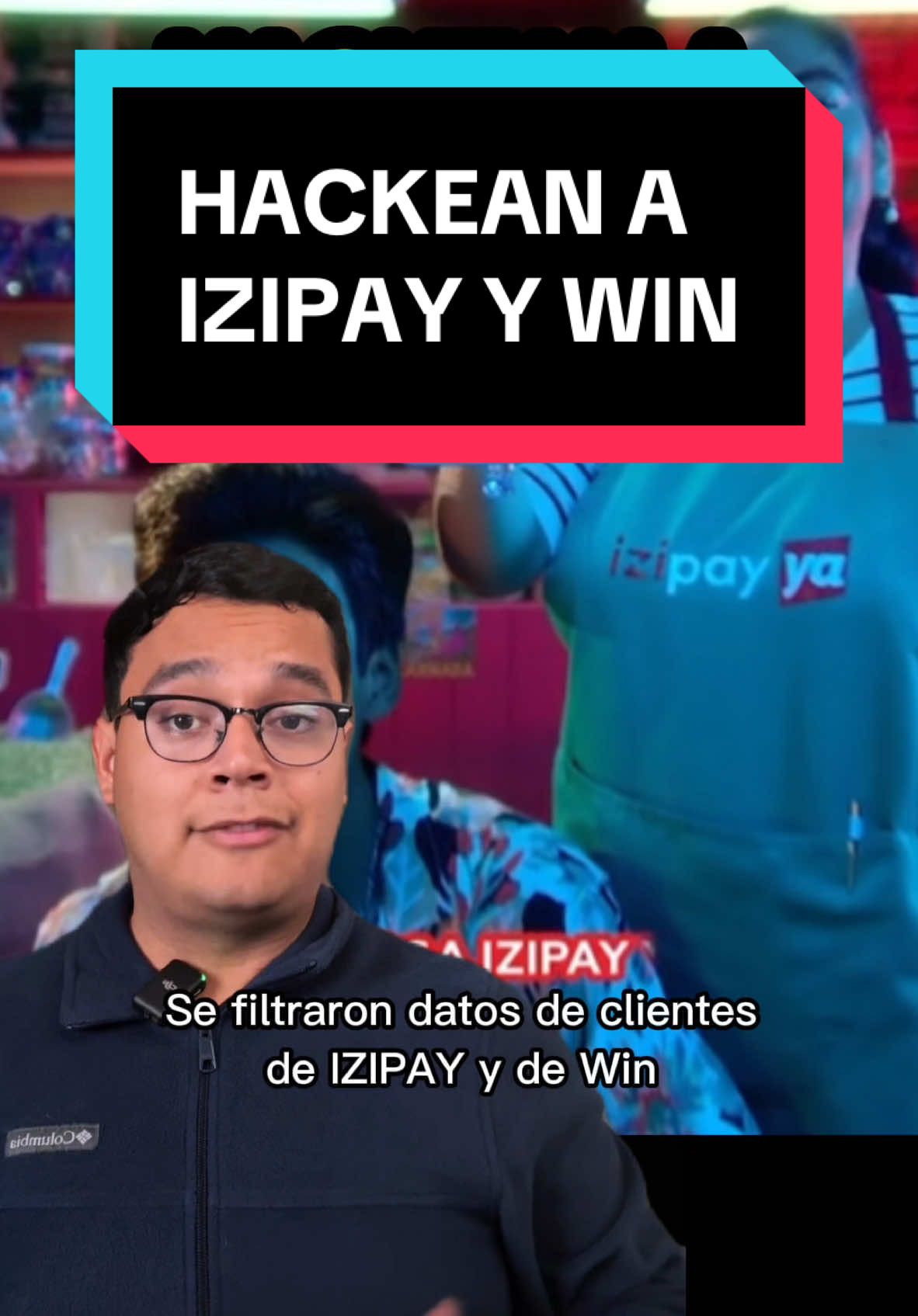 Miles y millones de datos de Win e Izipay filtrados, respectivamente.  #empresas #izipay #win #internet #negocios #tecnologia #peru 