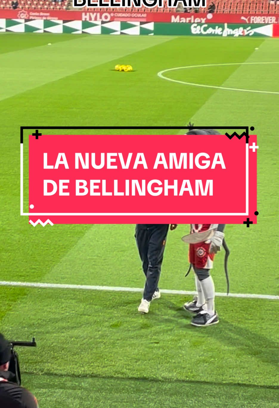 🐜 “Sisa” le da a Bellingham la bienvenida a Girona ⬜️🟥 #Bellingham #RealMadrid #Girona #FootballTikTok