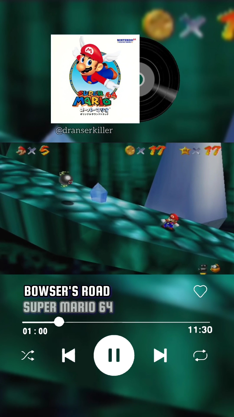 Part 84 Bowser's Road - Super Mario 64  #mario64 #bowserroad #nintendo64 #videogamemusic #soundtrack #gamemusic #ost #gamingmusic 