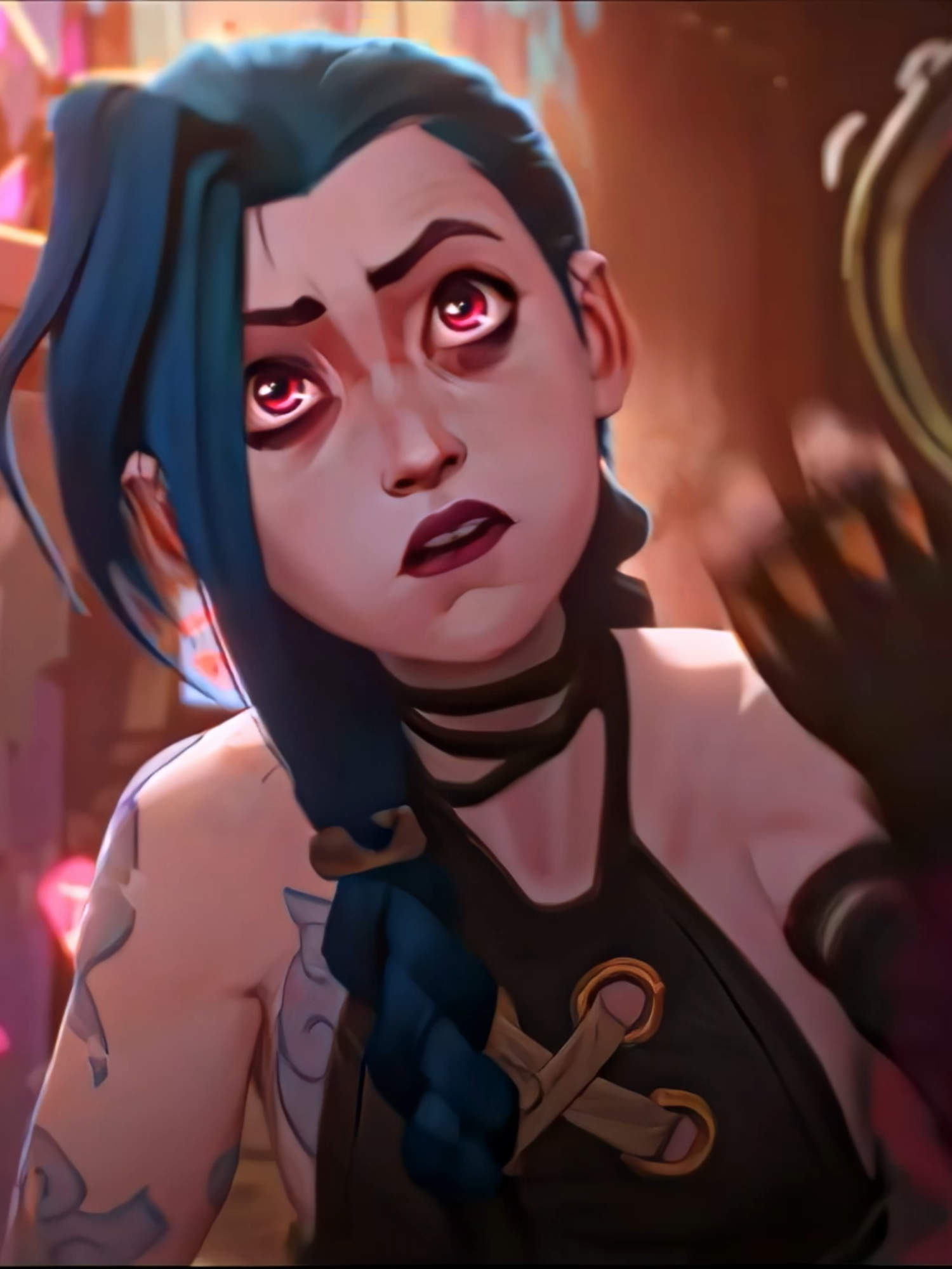 Big Fat Hero 🙂‍↕️...  #arcane #jinx #arcaneseason2 #leagueoflegends #jinxarcaneedit #aftereffect