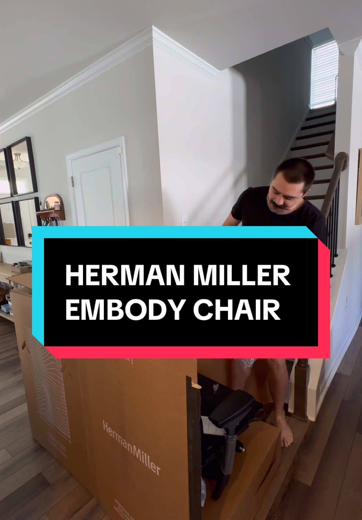 Replying to @TacoSample🌮 buddy can barley speak @Herman Miller Gaming #hermanmillerembody #gaming #gamingchair #Tech 
