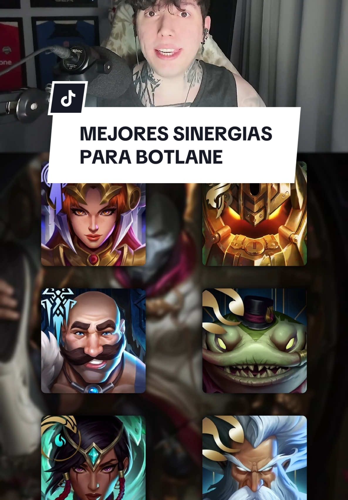 Mejores sinergias para todos los ADCs en la botlane. Si tenéis alguna duda, dejadlo en los comentarios y os la resolveré encantado 🤭 #leaguetok #leagueoflegends #parati #fyp #ADC #Attila #botlane 