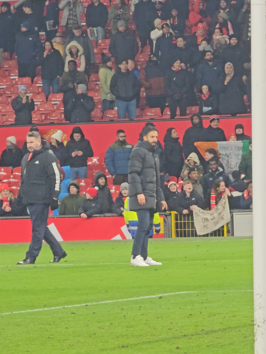 Ruben Amorim was the last one off the pitch today! #mufc #munnfo #unitedontiktok #rubenamorim #manchesterunited 