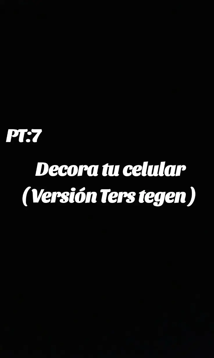 Decora tu teléfono versión  Ters tegen ✨️ #Decora #tucelular #version #terstegen🇩🇪 #goat🐐 #tiktok #Edit #fypシ #paravoce 