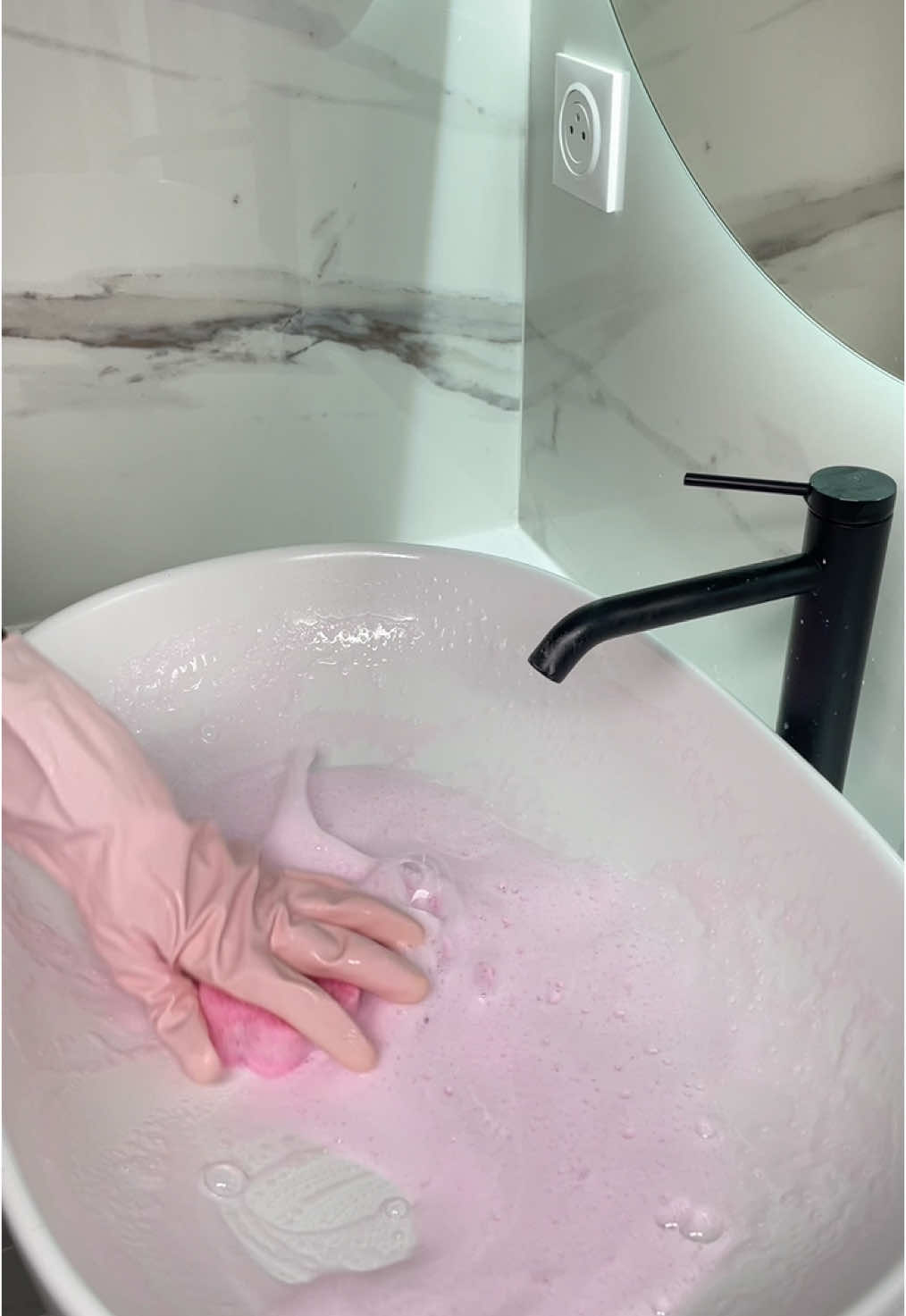 🫧Nettoyage de la salle de bain🫧 #nettoyagesalledebain #CleanTok #asmr #cleaning #clean#nettoyage 