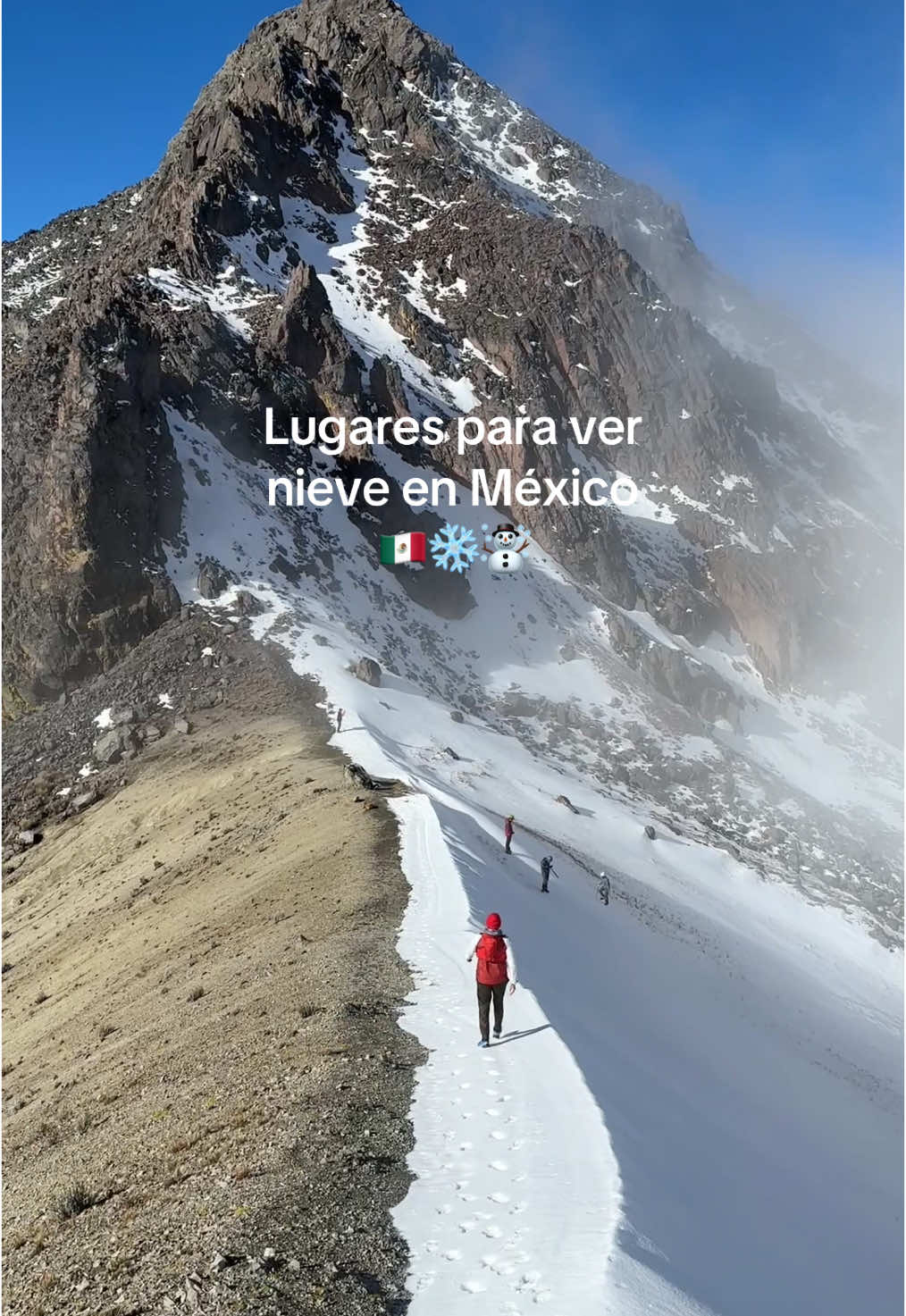 Lugares para ver nieve en México ❄️☃️👇🏻 -Barrancas del cobre -Nevado de Toluca -Arteaga, Coahuila -Mexiquillo, Durango #nieve #mexico #navidadentiktok #santaclaus #nieve #nevada #chepe #nevadodetoluca #arteaga #coahuila #navidad🎄🎀 