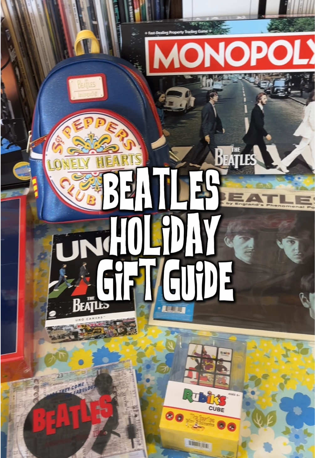 A Beatles holiday gift guide 🎄🎁 In case you’re wondering what to get the lovely Beatles fan / collector in your life 💛 To be transparent, a few items shown in this video were kindly gifted to me from the brands.. but no posts were required. I just genuinely think these would make some cool gifts 🫶🏻 Of course, I know this season isn’t about what you spend, but the thought that counts. Back when I had penpals we would hand-make each other Beatles cards & DIY pins… I think those would still make cool gifts 😊 It’s all about the fun you make of it! Hope you guys have a happy holiday season with the people you love ❄️ #thebeatles #beatlescollection #beatlestok  #creatorsearchinsights 