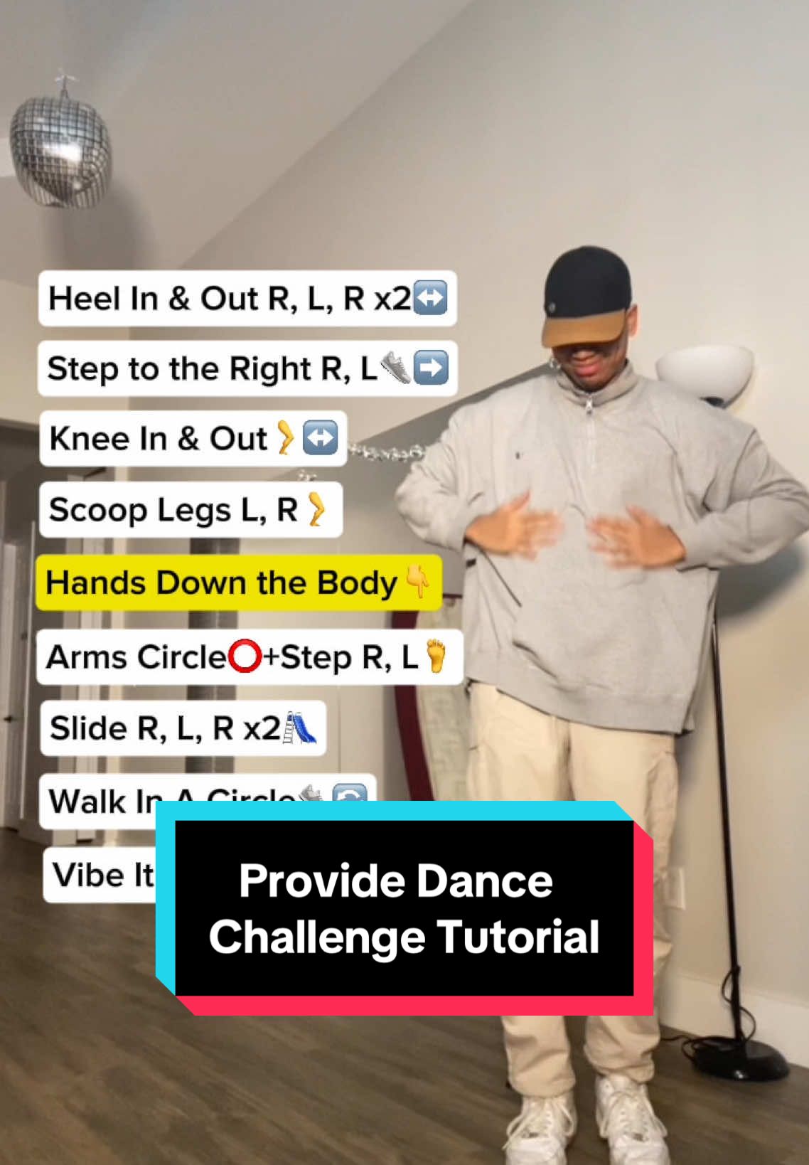 Here’s my Provide Dance Challenge Tutorial for you guys! Dc: @carlsuffrin  #dancechallenge #tiktokdance #viraldances 