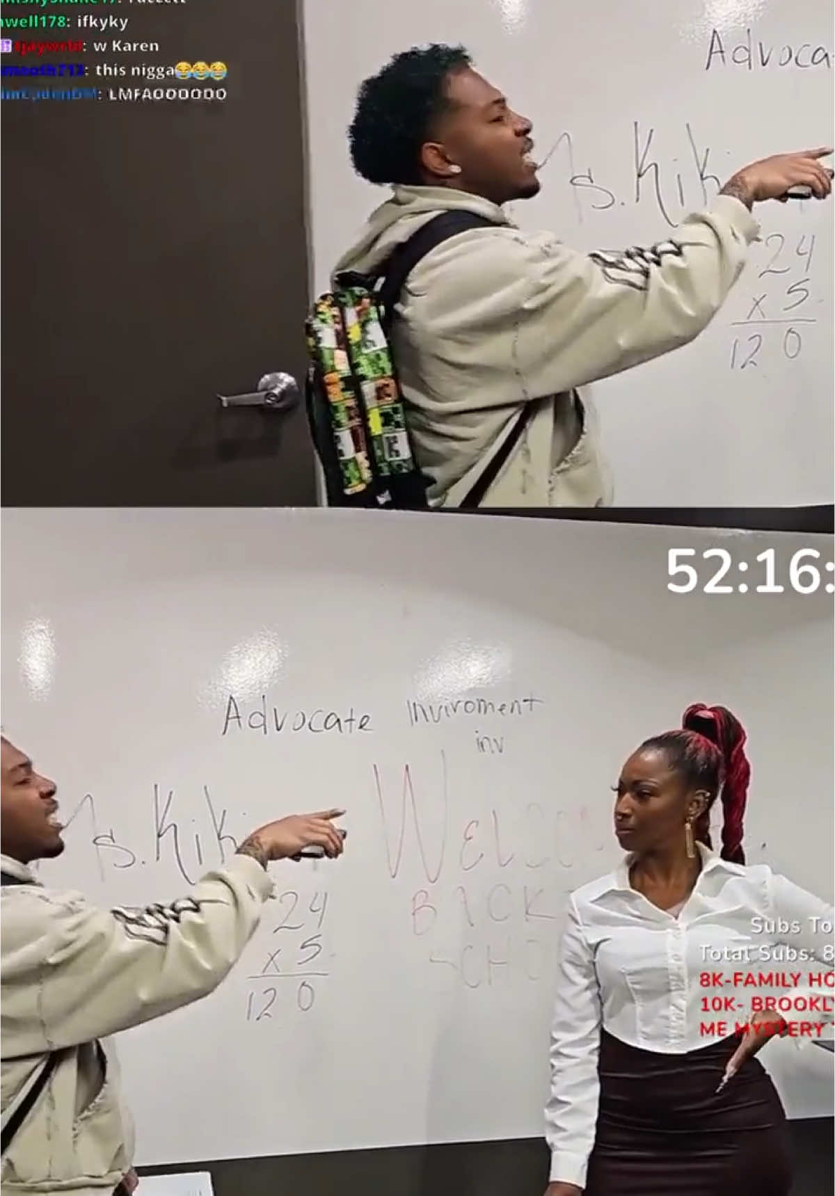 Deshae wildin😭 #deshaefrost 