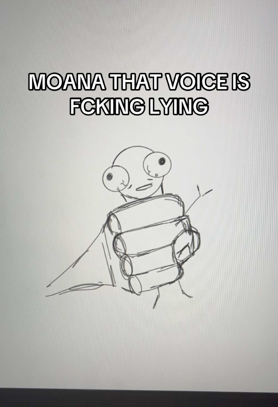 i be tweaking over nothing sometimes #art #funnytiktok #moanathatvoiceinsideiswhoyouare #moana #digitalartist #anxiety #socialanxiety 