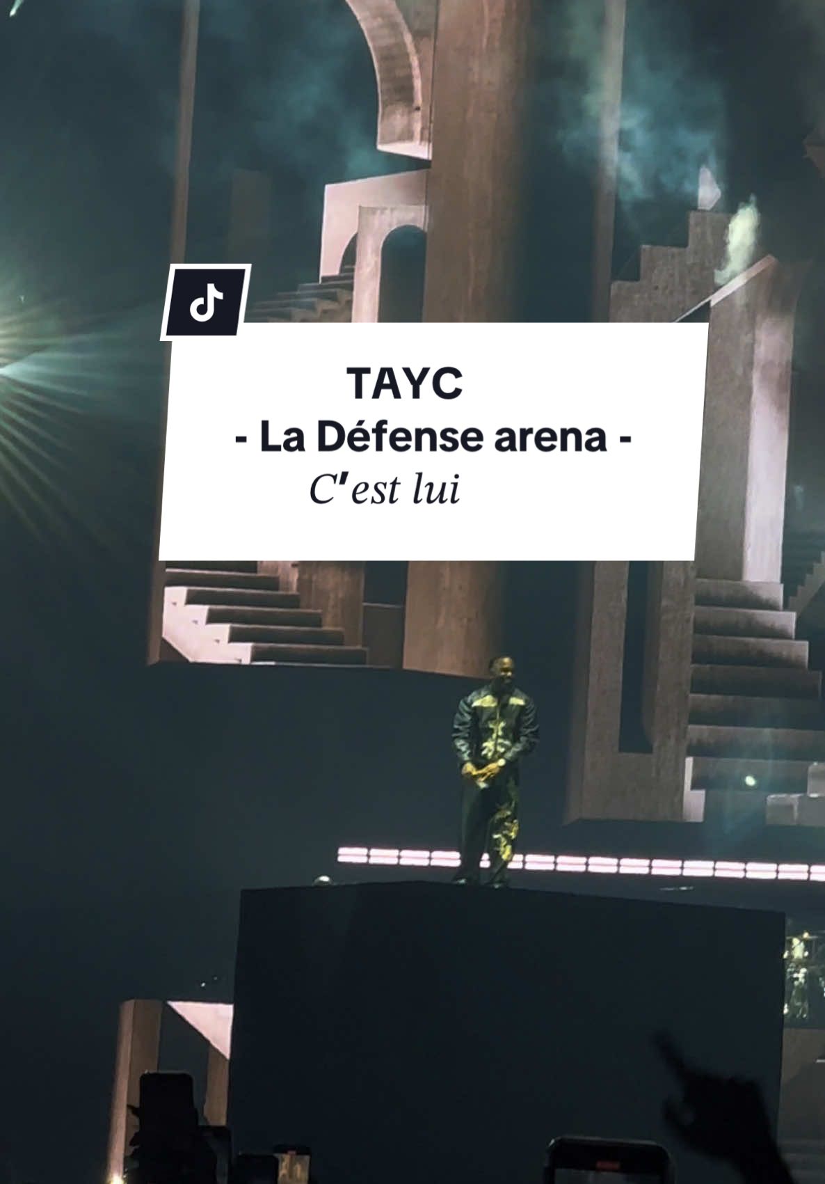 @T A Y C 🤍 - 𝐶’𝑒𝑠𝑡 𝑙𝑢𝑖  #tayc #ladefensearena #concerts #prt 