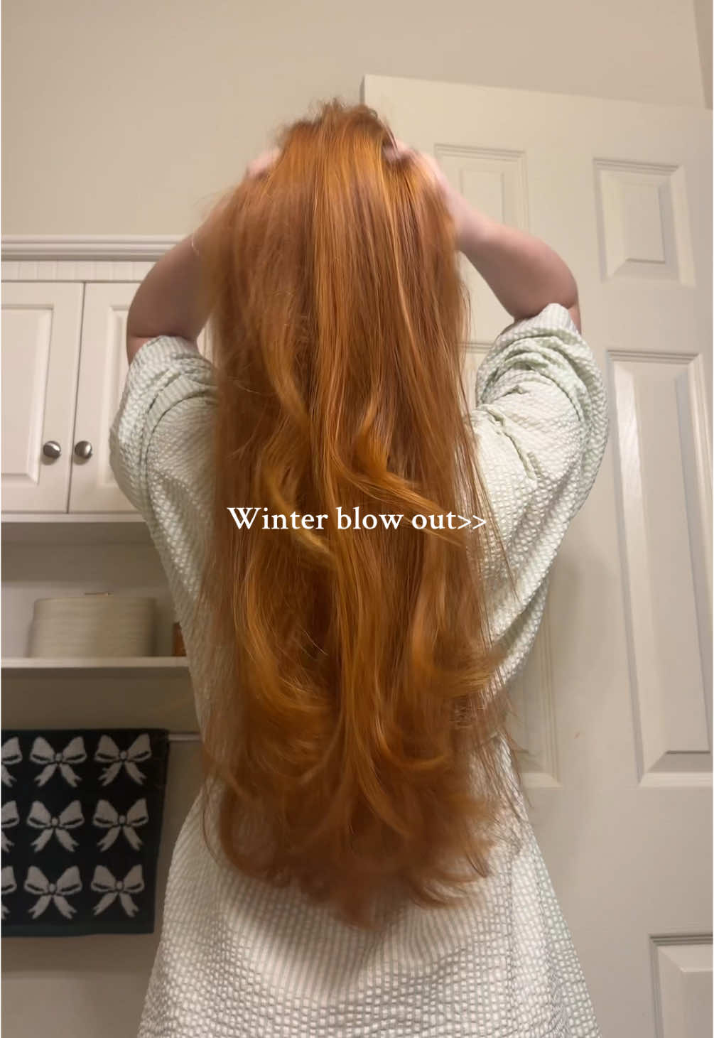 Straight hair for winter>> #curlyhair #blowout #teamwork 