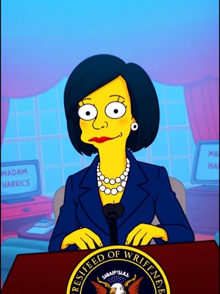 Simpsons predicts Kamala Haris as President, A Twist in 2024 ! #simpsonsclips #simpsonfan #kamalaharris2024🇺🇸💙  #simpsonspredictthefuture #simpsonspredictions #simpson #simpsonsclipz #simpsons