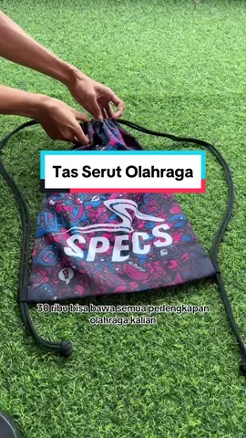 Tas multifungsi bisa, space luas bisa masuk semua perlengapan olahraga kalian 🌈#tasserut #tasolahraga #tasjingjing #tasfutsal #tassepakbola #tasbola 