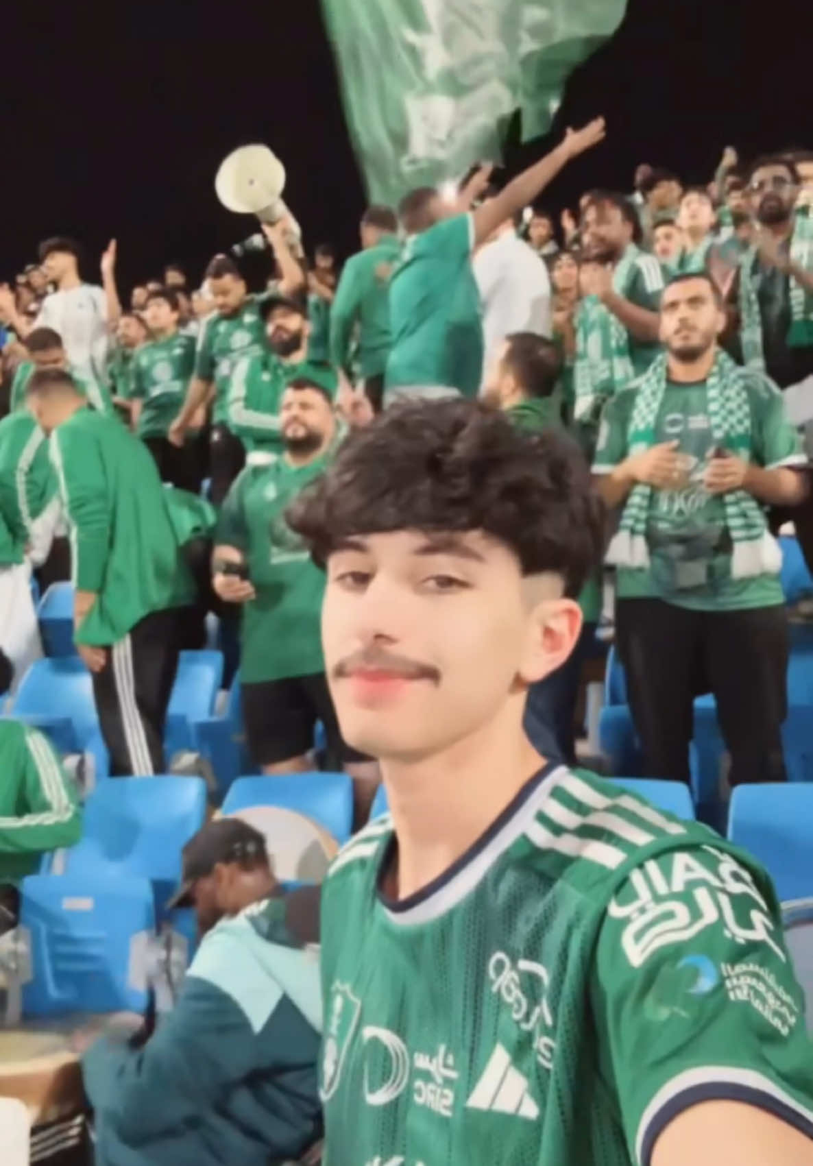 شعارك عالي 💚💚. #explore #القصيم #اهلاوي #جمهور_الاهلي💚💚 #الأهلي_عشق_لا_ينتهي #الأهلي_فوق_الجميع 