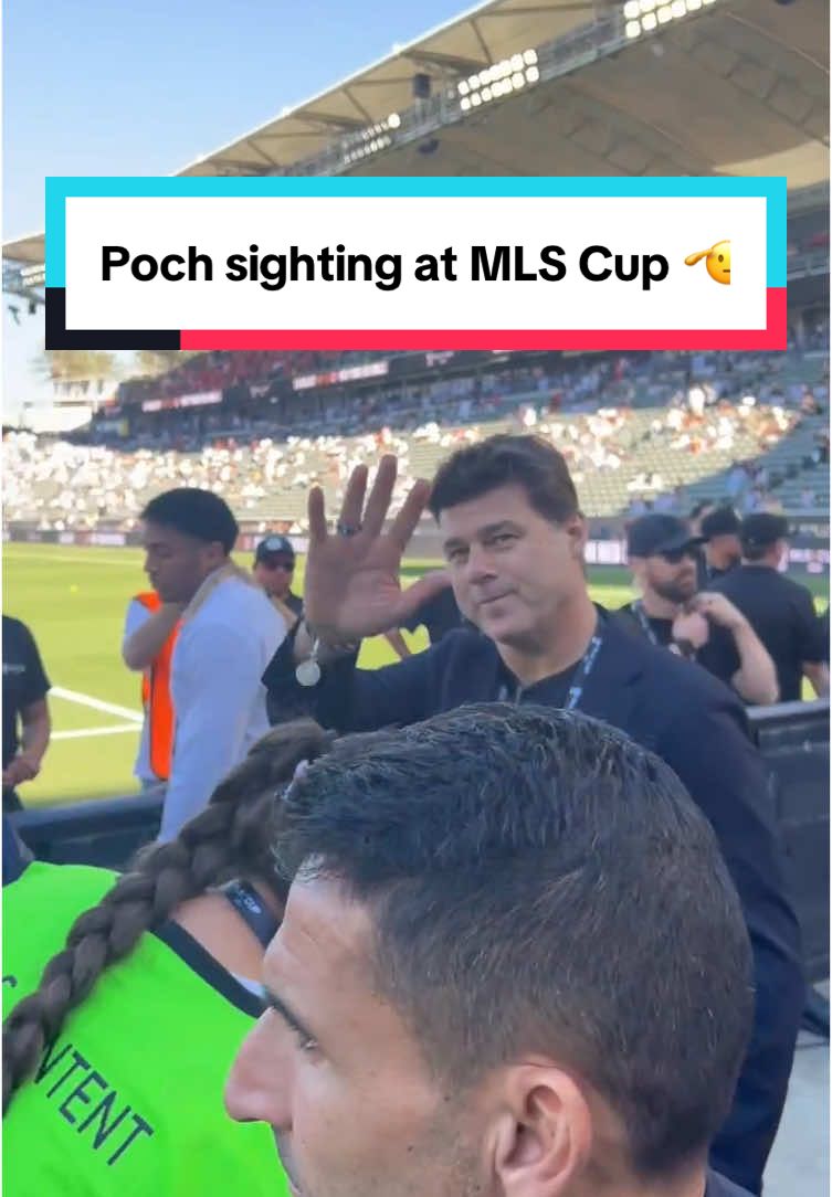 Mauricio Pochettino is at #MLSCup! 🇺🇸 #MLS #Soccer #usmnt #usa #mauriciopochettino @AudiUSA 