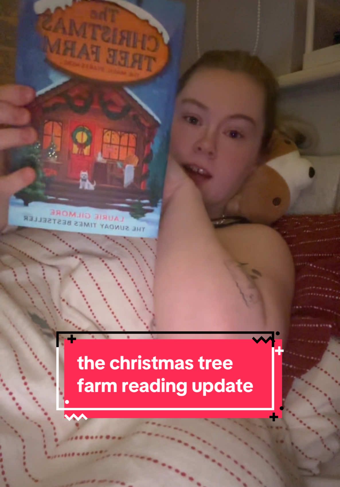 📚 #THECHRISTMASTREEFARM by #LAURIEGILMORE #readingupdate #dreamharborseries #smalltownromance #christmasromance #BookTok 