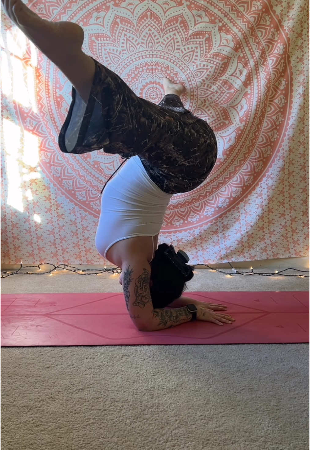 #yogi #yoga #yogagirl #bendy #fitnessmotivation #Fitness #girlswholift #pinchamayurasana #forearmstand #inversion #yogatok #yogaflow #yogalover #tattootiktok #fyp #fitnesstiktok 