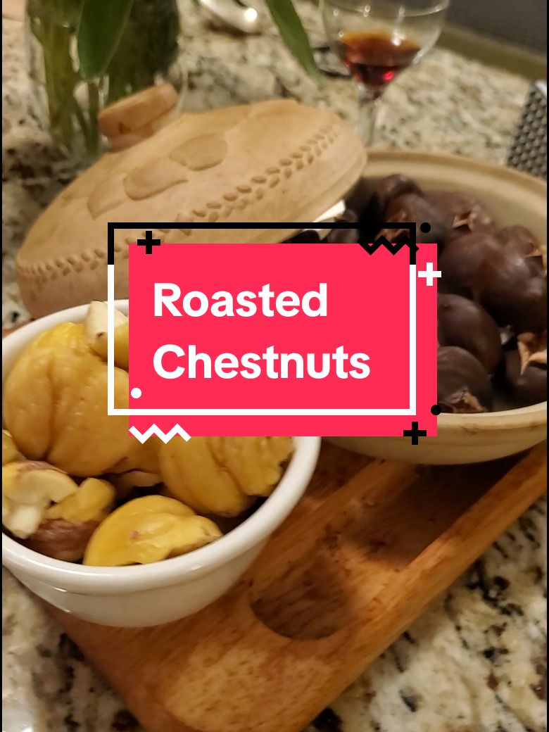 #chestnuts #christmas #baker #LearnOnTikTok #snack #holiday #Recipe #amaretto #terracotta 