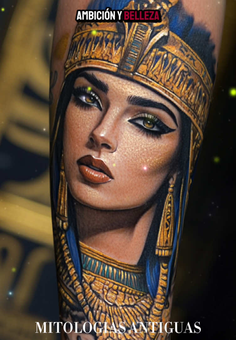 Tatuaje Cleopatra #tatuaje #cleopatra #tatto #mitologiaegipcia #egipto #egypt 