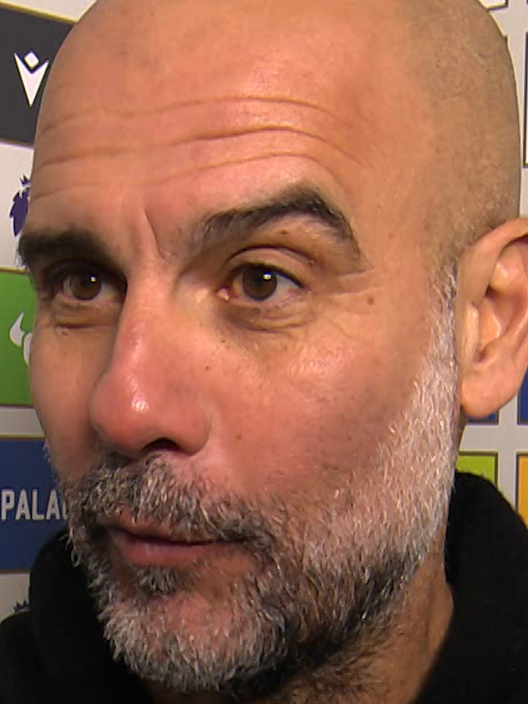 🗣️ Pep Guardiola on Man City's performance against Palace: 'I like everything of my team. How we fought in the situation we are in.' 👀 #Guardiola #ManCity