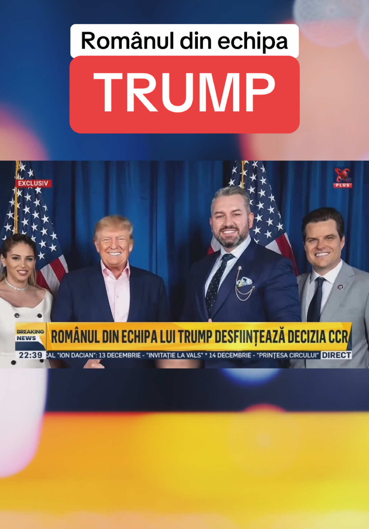 Singurul român din echipa lui #Trump, despre #calingeorgescupresedinte si decizia #CCR din #Romania