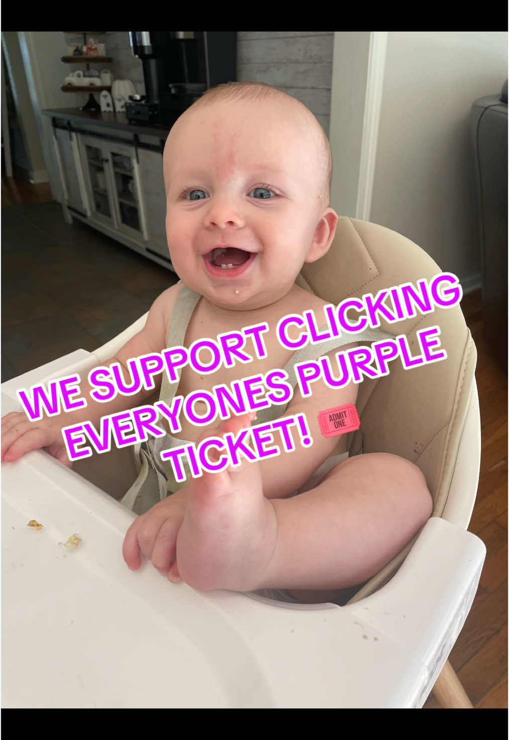 Click for a click 💜🎟️💜🎟️💜 #purpleticket #purpleticketevent #creatorsearchinsights #teamwork #MomsofTikTok 