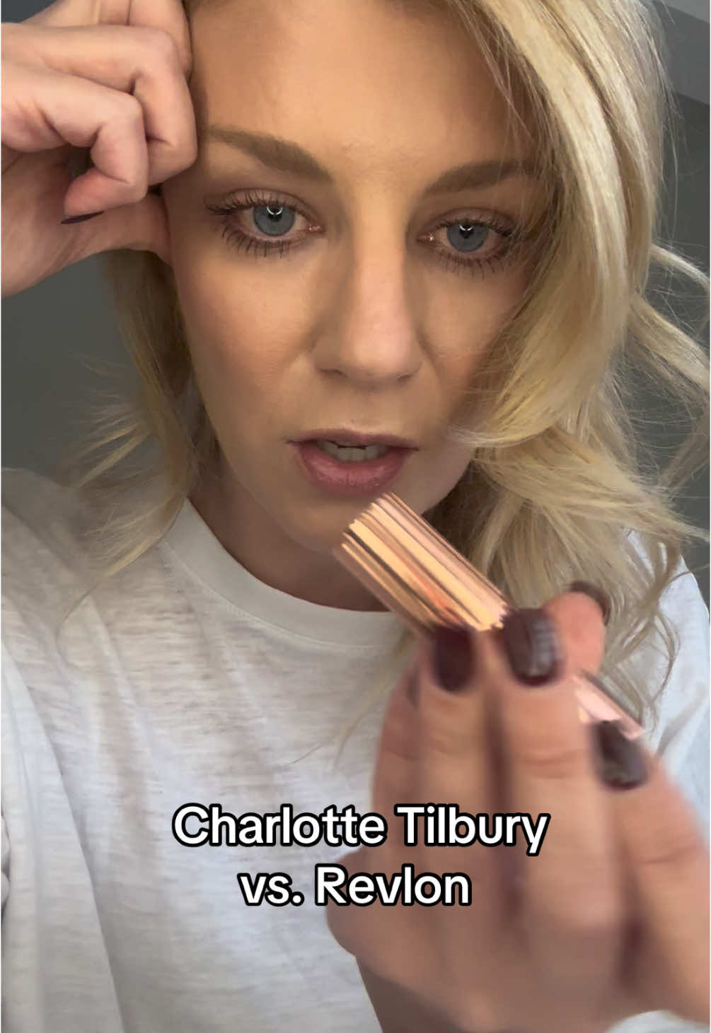 #beauty #charlottetilbury #revlon #beauty #makeup #makeuptiktok #lipstick #revlonlipstick 