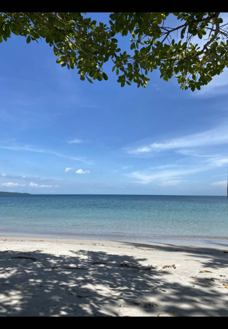 Airnya lagi jernih, vibesnya kek Moana🤩 Ke pantai ini hari weekday kalau mau suasana kek divideo ini, tapi harus pergi rame2/minimal ada cowonya, be careful😃 📍Pantai Reviola, Jembatan 6, Batam, Pulau Galang Baru, Kepulauan Riau #batam #pantai #pantaibatam #pantaihealing #healing #chill #fyp #langit #laut #rekomendasipantai #rekomendasipantaibatam 