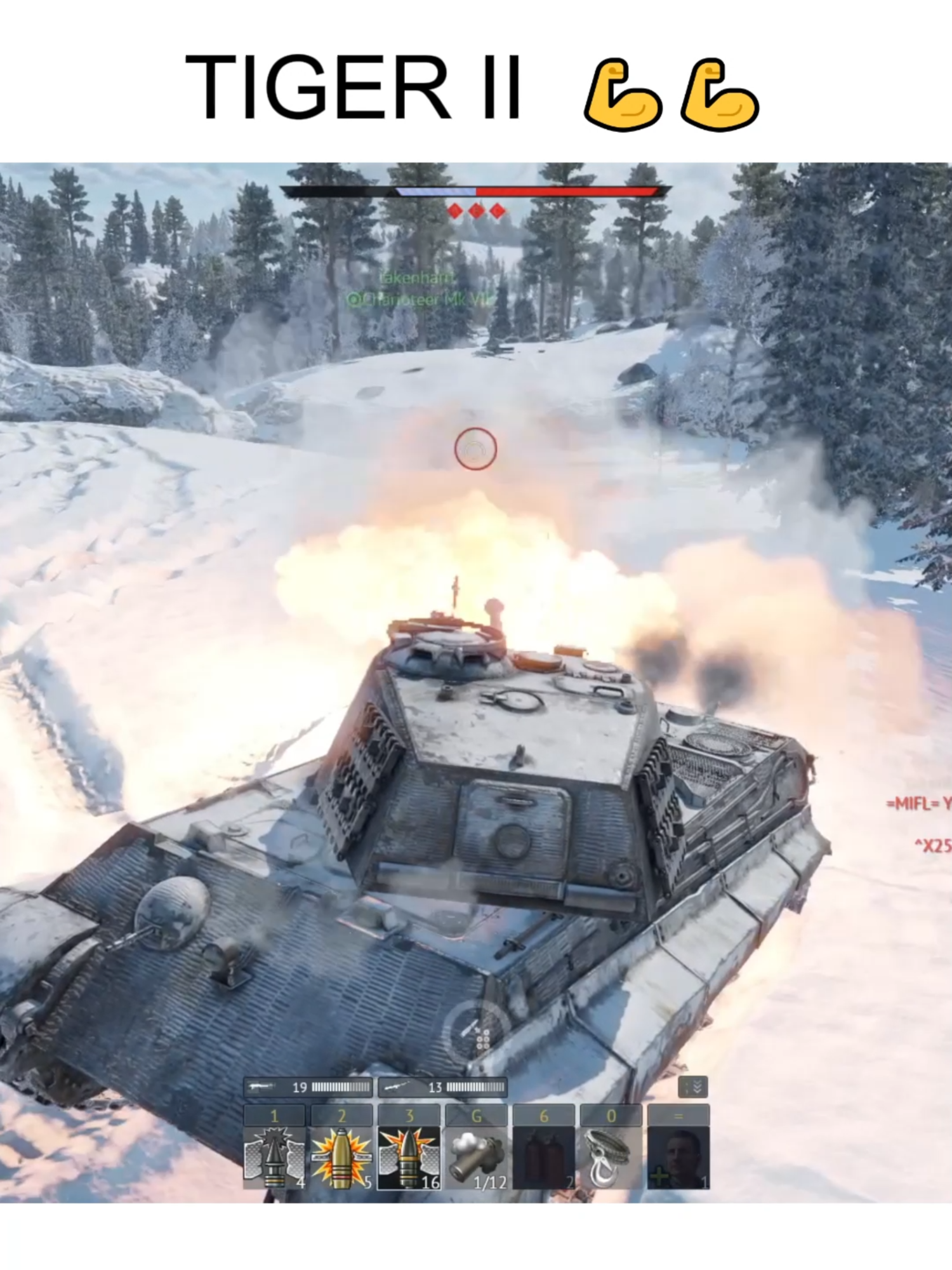 Amo Tiger II. TROVÃO DE GUERRA  |  WAR THUNDER #warthunder #warthundertiktok #warthundertanks