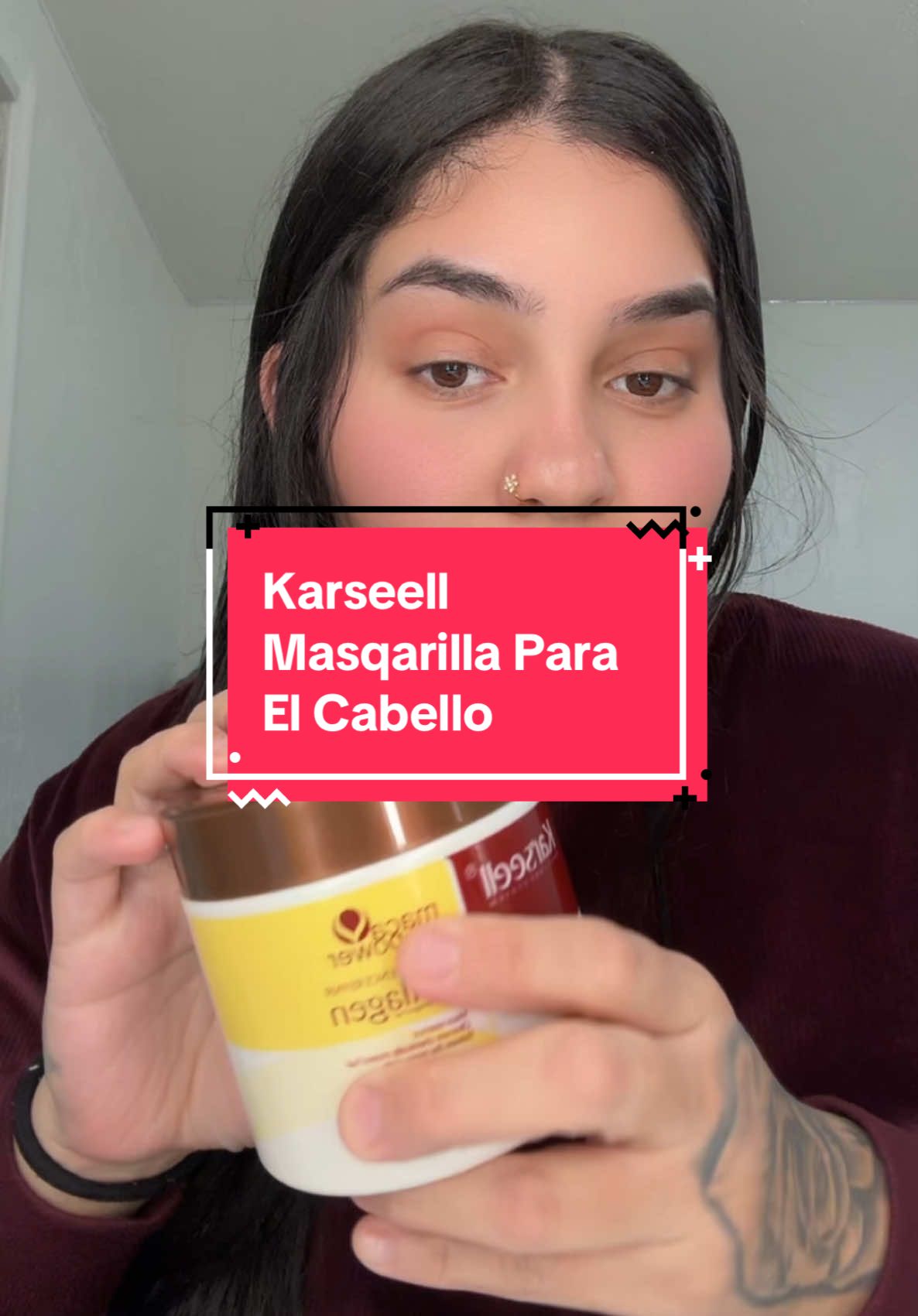 @Karseell Official  “Spanish”  #masqarillaparaelpelo #hairmask #maca #collagenhairmask #spanishtiktok 