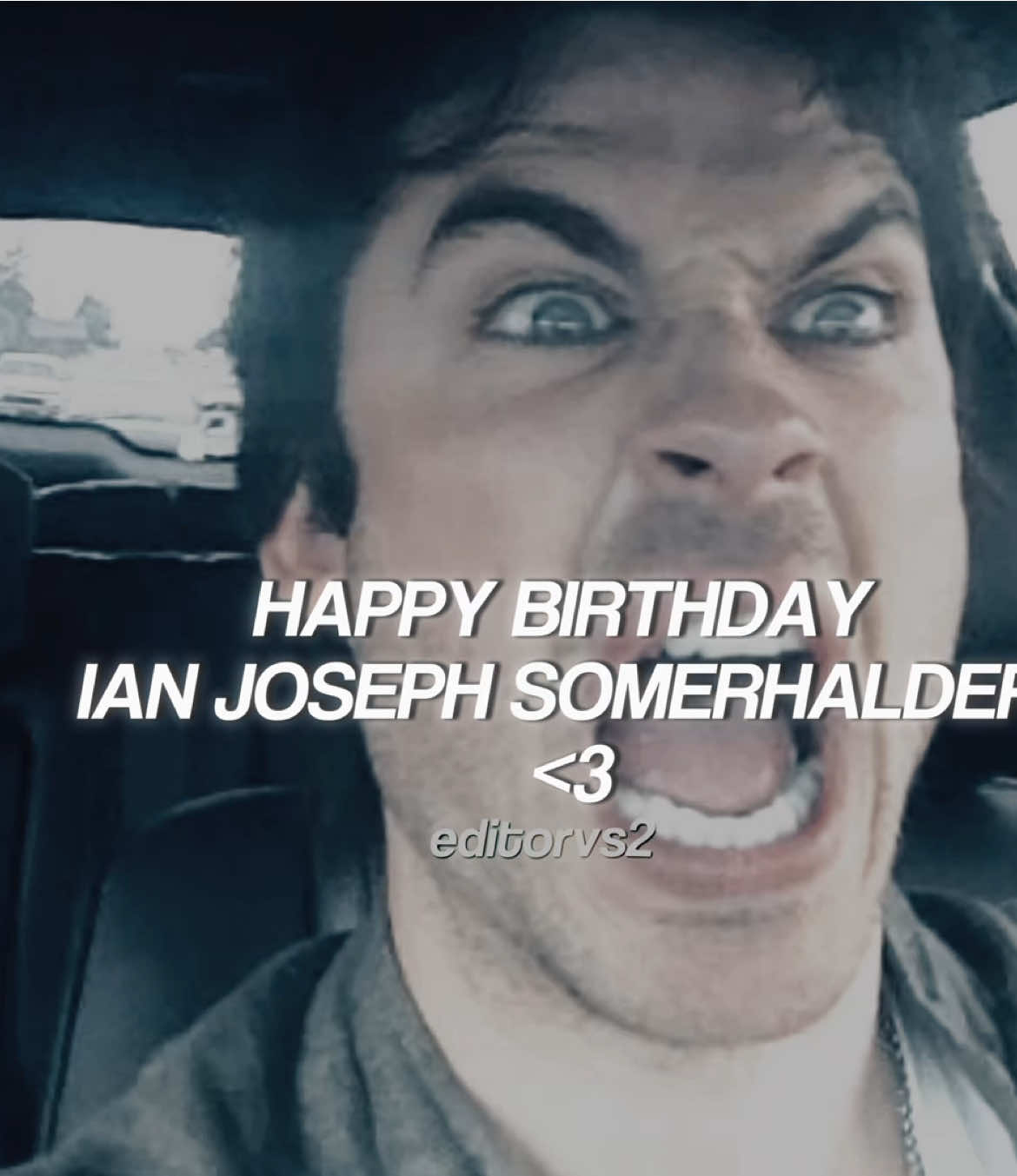 Happy birthday ian!!❤️ @Ian Somerhalder  #iansomerholder  #damonsalvatore #thevampirediaries #tvd #foryou #viral 