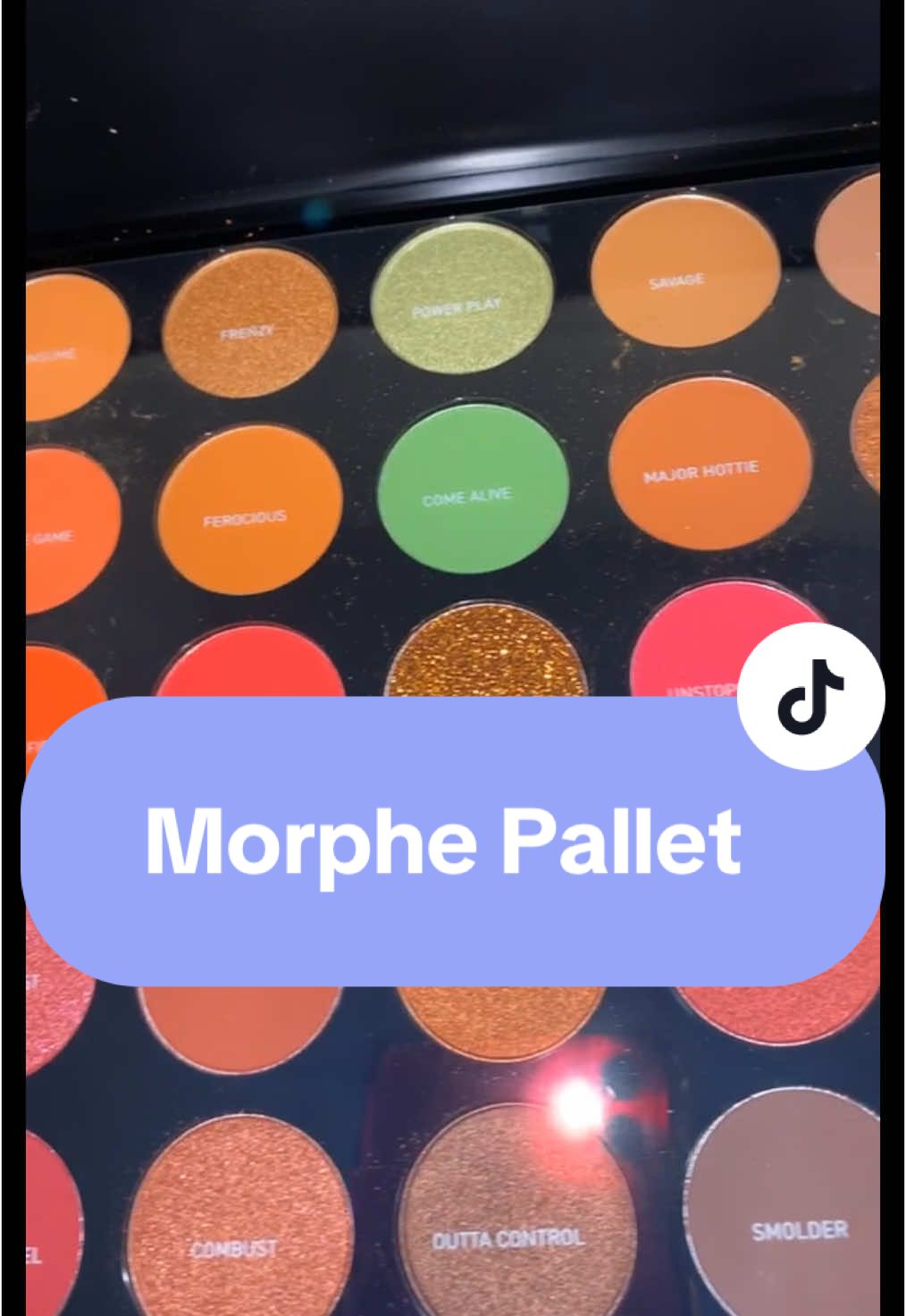 Love this variety ! So many eyeshadow possibilities! #morphe #fyp @Morphe Cosmetics #eyeshadow #makeup #smallcreator #beauty #MomsofTikTok 