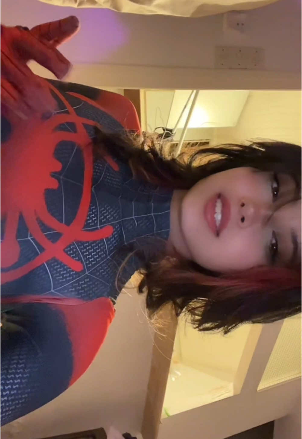 i wanna bring thr spiderman costume back but then i rmb i got my life threatened over it LOLL 