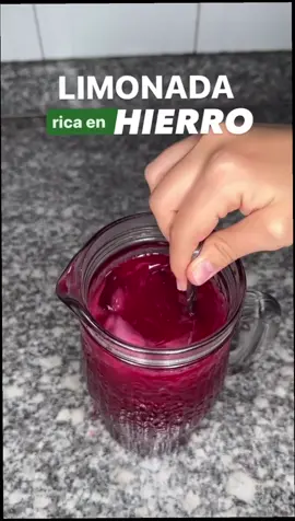 Limonada rica en hierro . . . . . #limonada #vidasaludable #vidanatural #saludyvida #viral #parati #fyp #foryou 