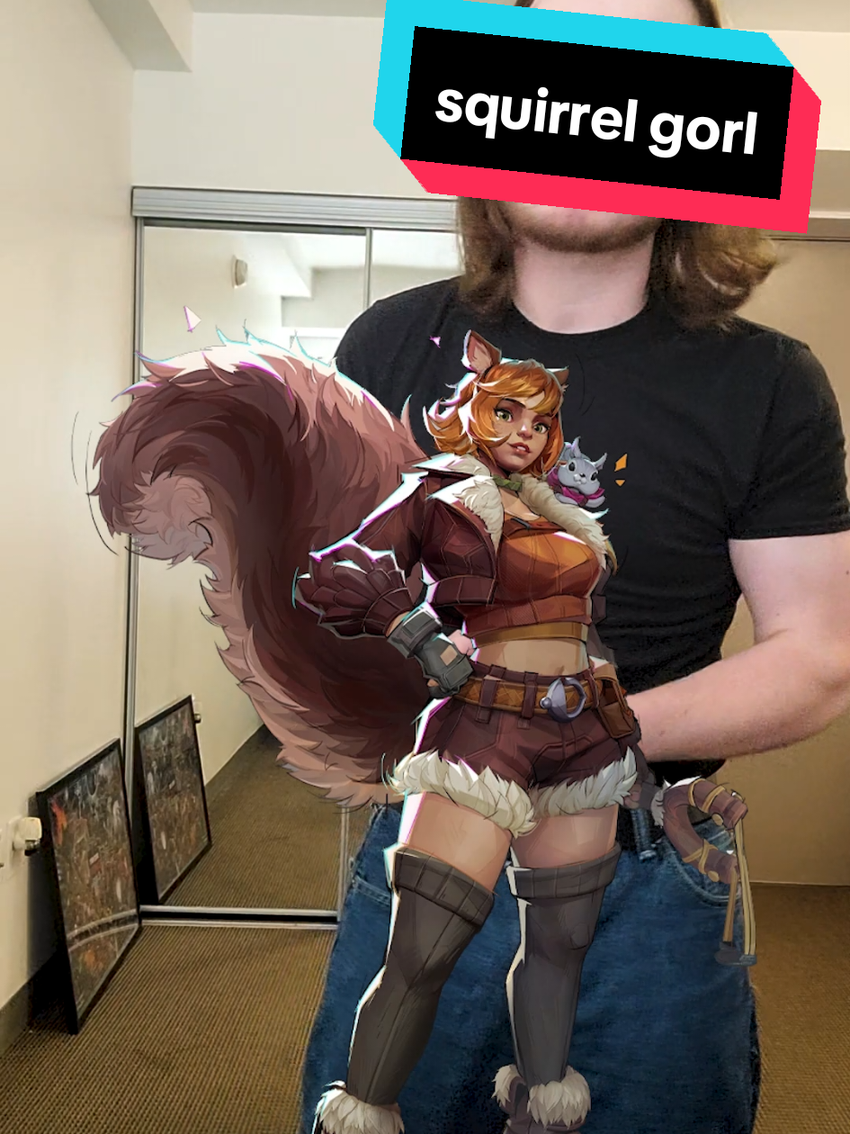 I NEED HER BAD BRO I NEED HER TO PELT ME WITH ACORNS SO BAD 😭😭😭  #squirrelgirl #marvelrivals #comedy #parody #satire #marvel #marvelstudios #mcu #squirrel #rant #crashout #doreengreen #oveewatch #overwatchgirls #edit #marveledit