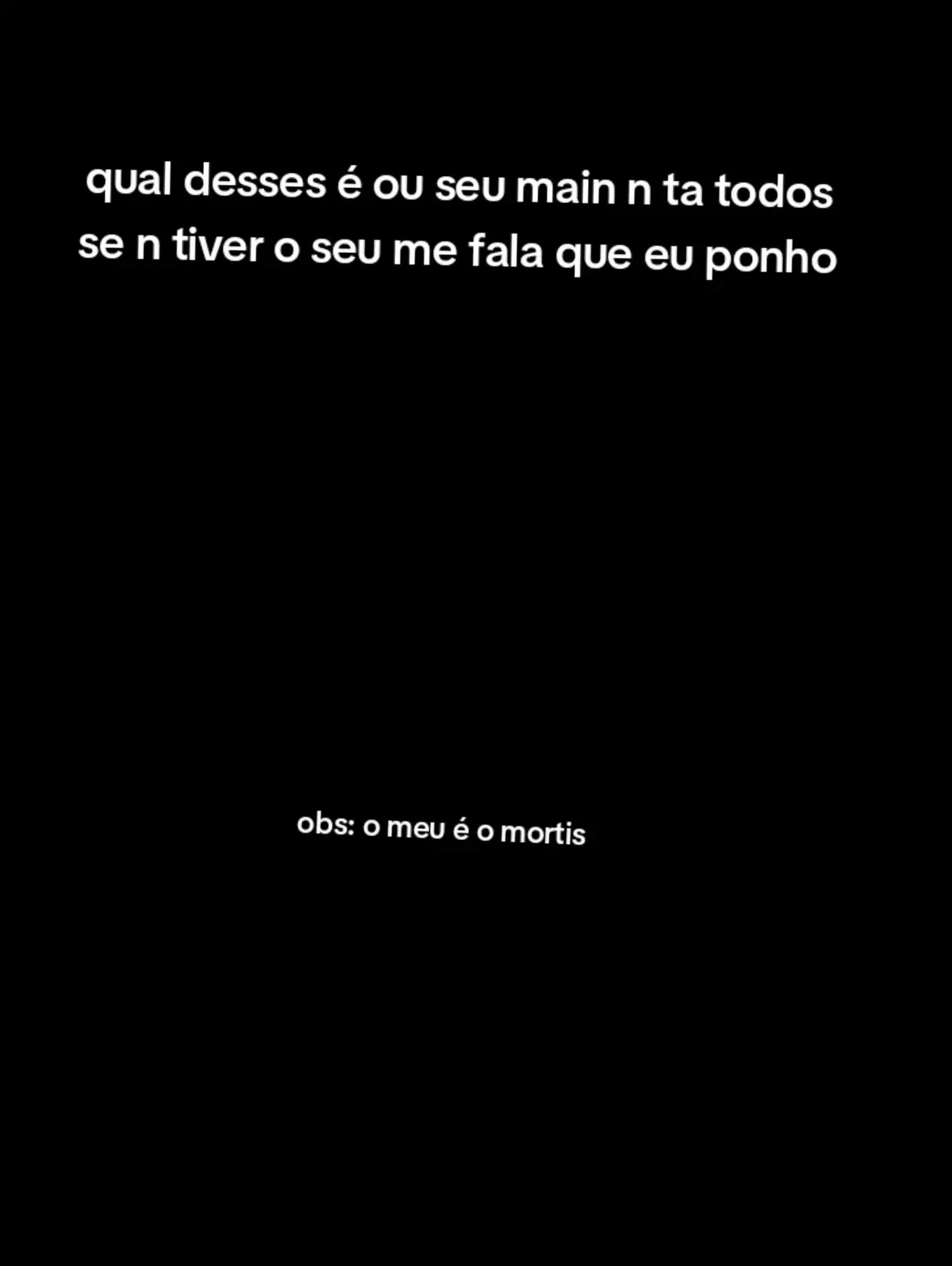 #brawlstars #main #mortis se o seu n tiver fale nós comentários que no próximo vídeo eu ponho