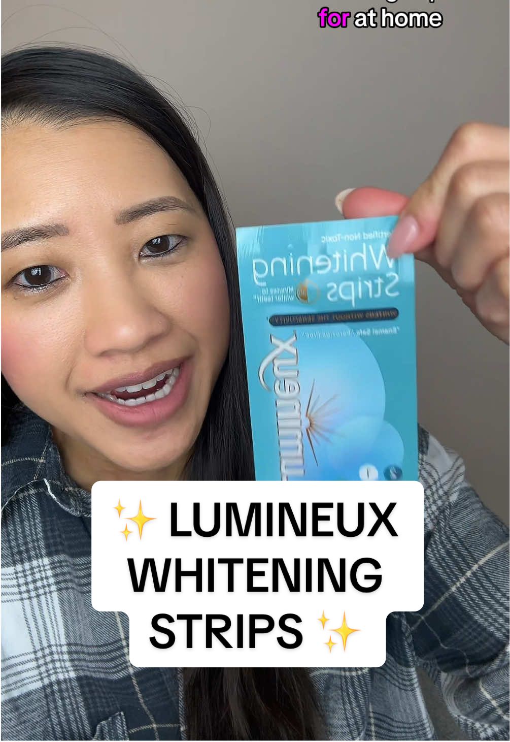 Lumineux whitening strips are an affordable at home whitening treatment that 1) actually works! 2) doesnt cost any sensitivity 3) quick and easy to use. You can see a difference in just 30 mins so your pearly whites will be ready in time for xmas!  @Lumineux #lumineux #lumineuxwhitestrips #whiteningstrips #tiktokshopholidayhaul #spotlightfinds #tiktokshopmademebuyit #pearlywhites 