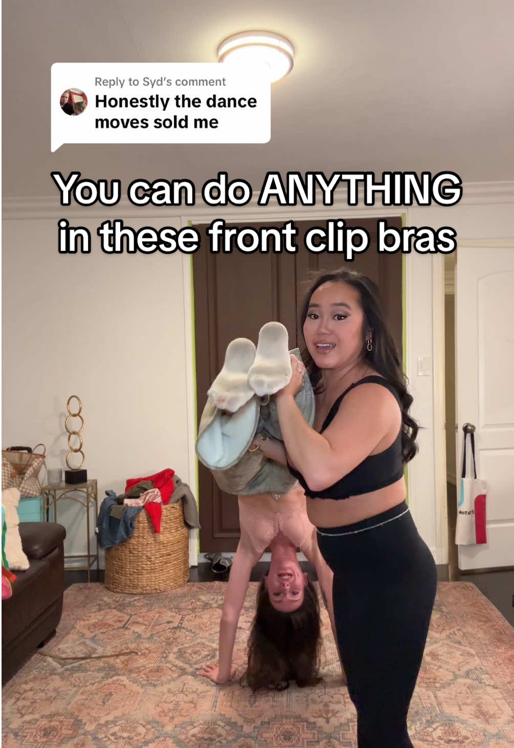 Replying to @Syd you can do anything trulyyy lol #bra #frontclipbra #affordablebra #tryon #review #frontclosebra #tiktokshopcreatorpicks #tiktokshopholidayhaul #shopwithtaboost #seamlessbra @Hana 