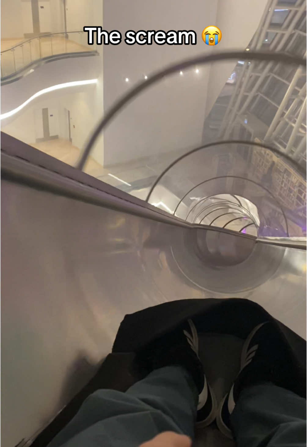 This slide looks awesome. 🤣🔥 (@A.S🇮🇹) #slide #funny #fun #indoor 