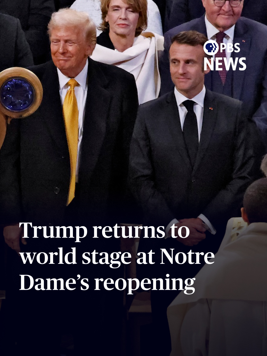 Notre Dame’s ceremonial reopening also marks Trump’s return to the world stage Against the Paris skyline, the Notre Dame Cathedral has risen from the ashes with its official reopening Saturday. Dozens of world leaders, diplomats and celebrities attended the celebration of the monument’s rebirth, including a high-profile return to the global spotlight for President-elect Trump. John Yang speaks with Heather Conley, senior advisor to the German Marshall Fund, for more. #pbsnewshour #pbsnews #newshour #notredame #notredamecathedral #cathedral #france #emmanuelmacron #donaldtrump #trump #paris #politics