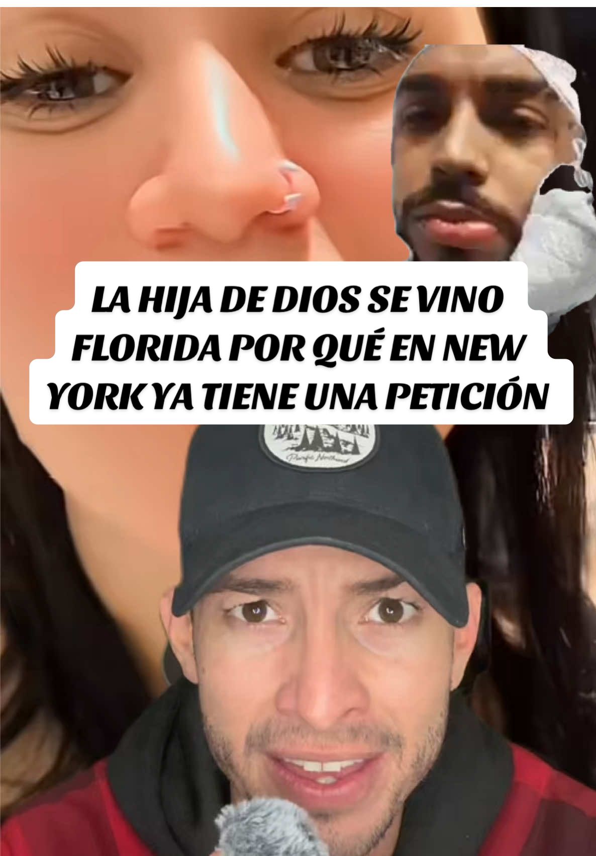 La hija de Dios Se Vino Corriendo Al Estado De La Florida Por Que En New York Tiene Una Peticion Oficial #elflacowillnoticias #greenscreen #estadosunidos #newyorkcity 