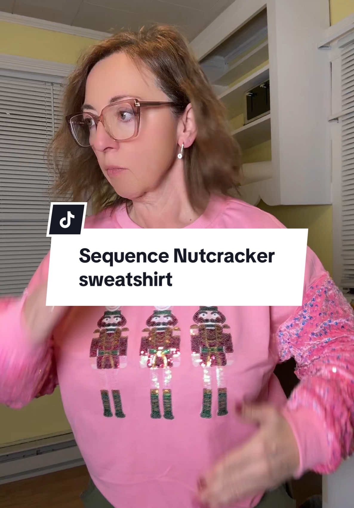 Christmas sweatshirt sale🎄. If you like sequence, nutcracker and pink, this is definitely the shirt for you. Click the link to get yours.! #Nutcracker #Women’s #Sweatshirt #christmassweatshirt 