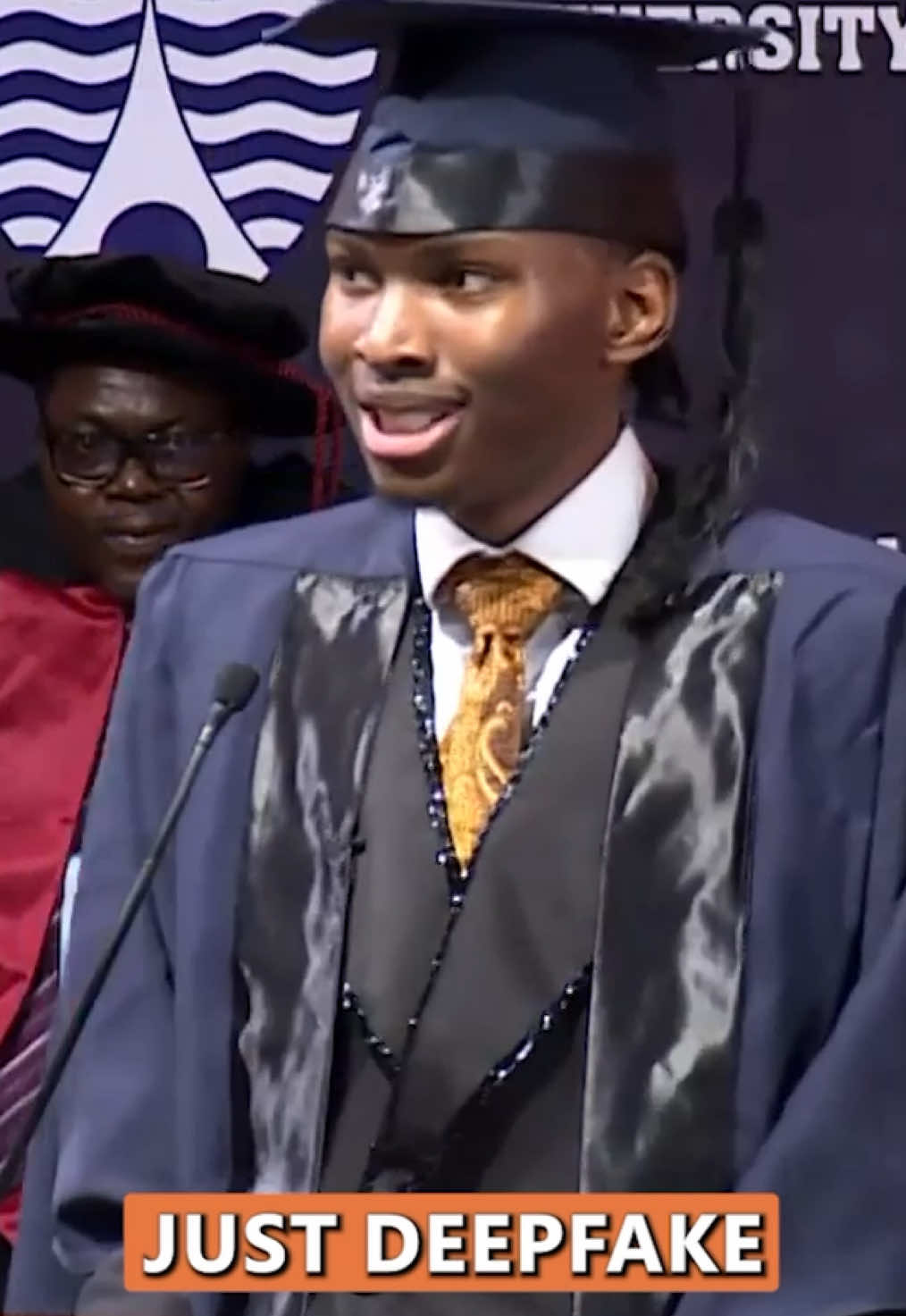 Here's an excerpt from my valedictory speech to the Class of 2024. It's an idea that changed my life when I heard it & I hope it does the same for you! 🎥: @Pan-Atlantic University  #classof2024 #panatlanticuniversity #speech #linmanuelmiranda 