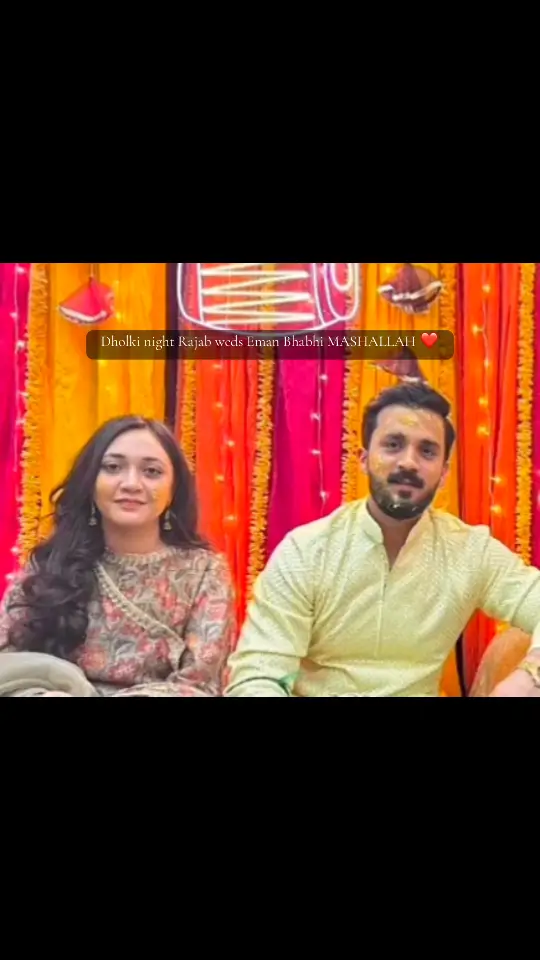 Bhoat piyari jodi hai MASHALLAH ❤️ #rajabbutt #rajabfamily #rajabali #pakistanweddings #fyppp #fyp #pakistancelebrities #emanrajab #rajabbut #weddingseason #1millionaudition 