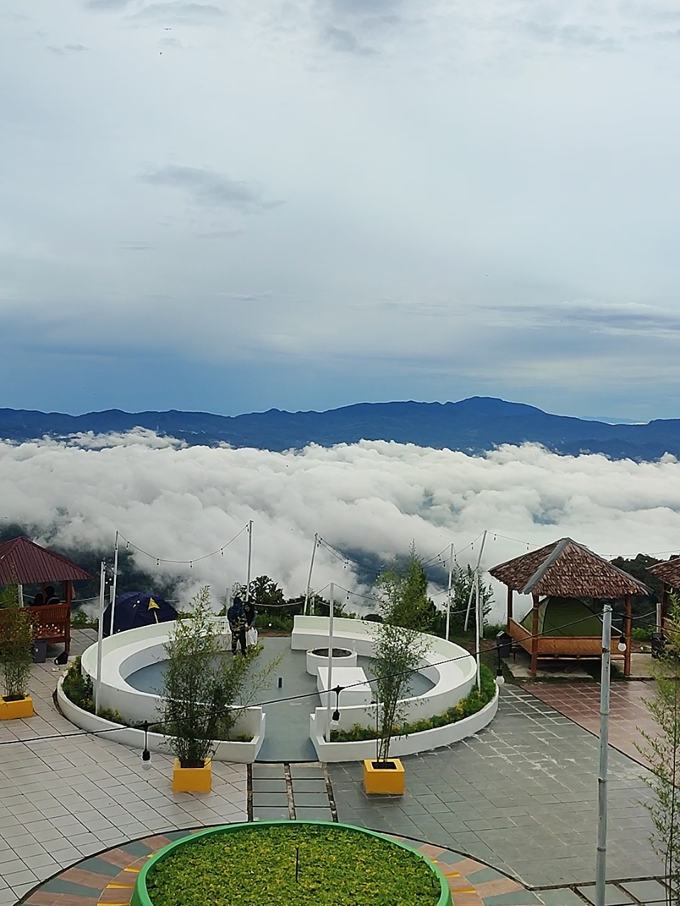 Wisata Puncak Dipomelo Pindan, Toraja Utara #torajautara #fyp 